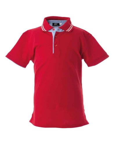 Polo bambino manica corta Rodi boy Red