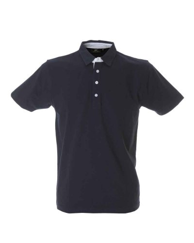 Polo manica corta in jersey Valencia Navy