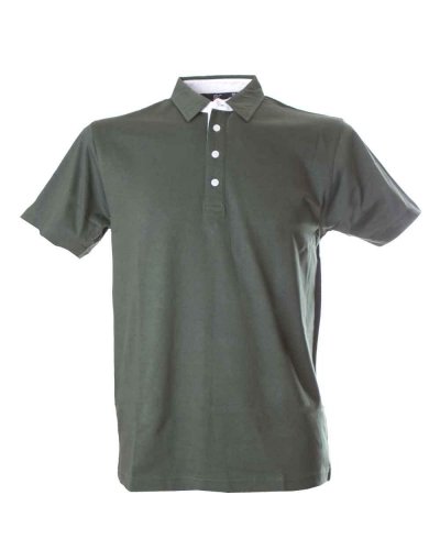 Polo manica corta in jersey Valencia Green