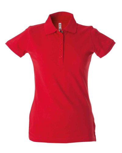 Polo donna manica corta Colombia lady Red