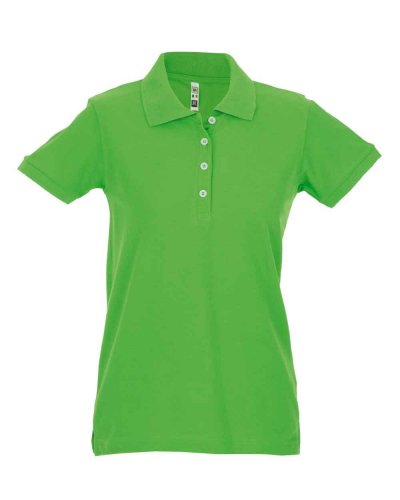 Polo donna manica corta San Francisco lady Light Green
