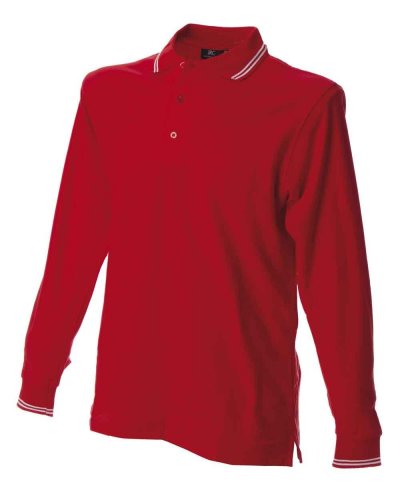 Polo manica lunga New Marsiglia Red