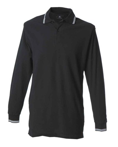 Polo manica lunga New Marsiglia Black