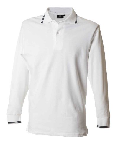 Polo manica lunga New Marsiglia White