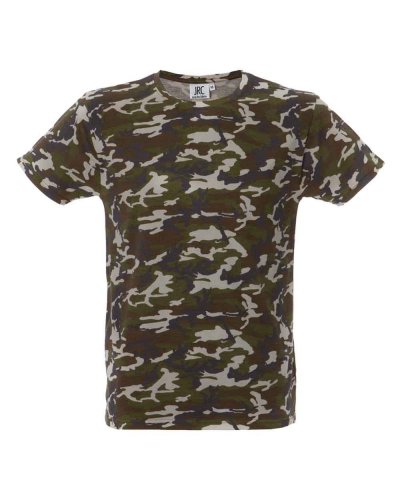 T-shirt uomo girocollo Ibiza man Camouflage Green
