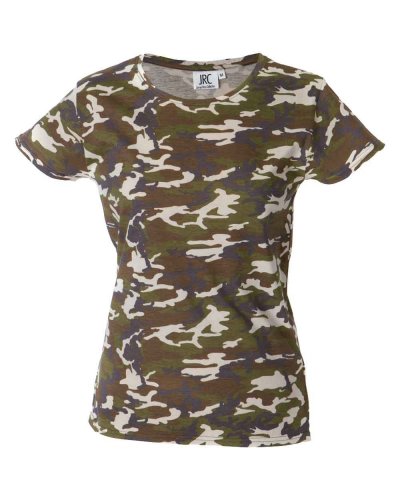 T-shirt uomo girocollo ibiza lady Camouflage Green