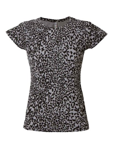 T-shirt uomo girocollo ibiza lady Leopard