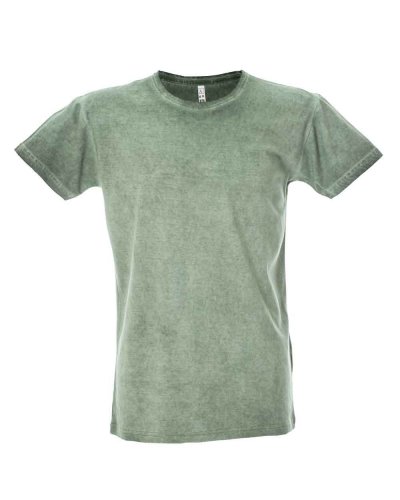 T-shirt uomo girocollo cool dyed Cardiff Army Green