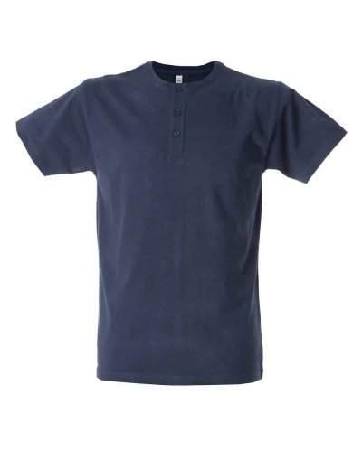 T-shirt serafino uomo girocollo Malaga