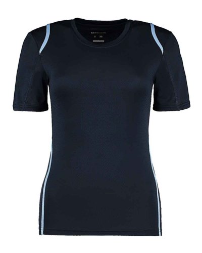 T-shirt donna Cooltex® Regular Fit Contrast Navy / Light Blue