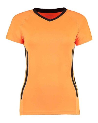 T-shirt donna Regular Fit Cooltex Training Fluorescent Orange / Black