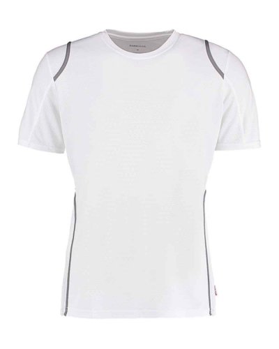 T-shirt Regular Fit Cooltex® Contrast  White / Grey