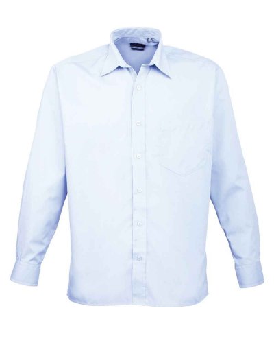 Camicia formale maniche lunghe Light Blue
