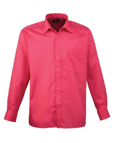 Camicia formale maniche lunghe Hot Pink
