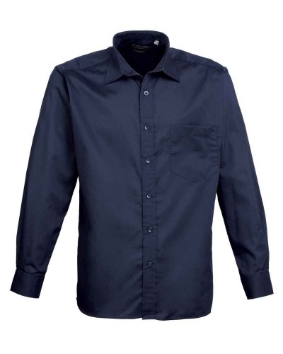 Camicia formale maniche lunghe Navy