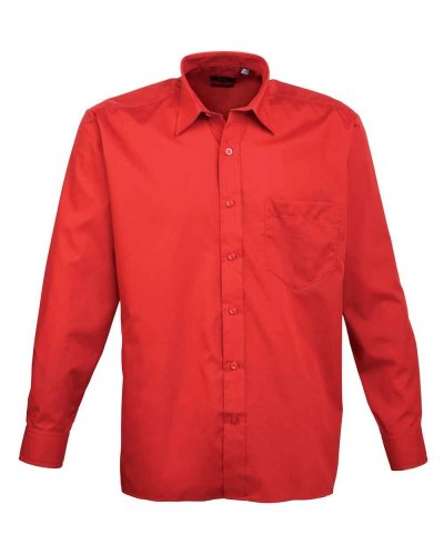 Camicia formale maniche lunghe Red