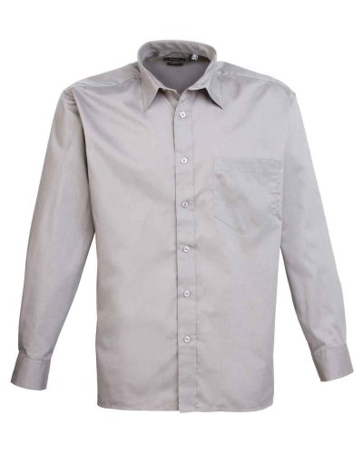 Camicia formale maniche lunghe Silver Grey