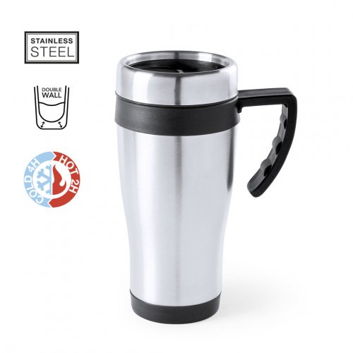 Tazza Termica Carson 450 ml Rosso