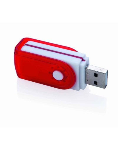 Lettore Memory Card Mika Rosso