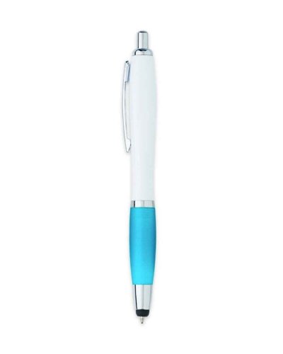 Penna a sfera Touch in plastica Azzurro