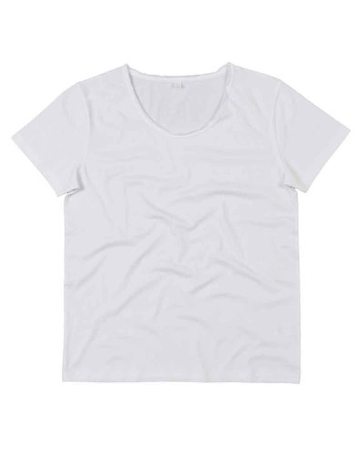 Men's Raw Scoop T White