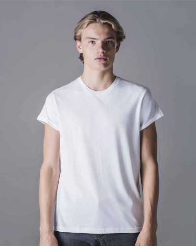Men's Organic Roll Sleeve T