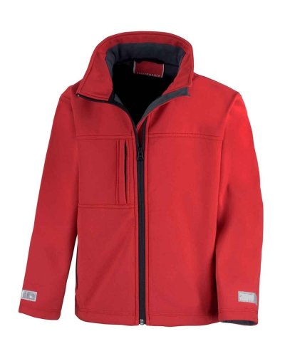 Giacca Junior classica Softshell Rosso