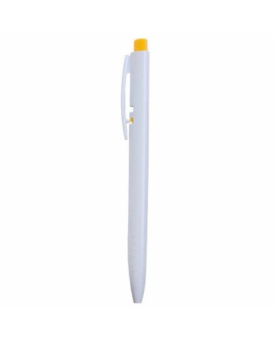 Penna a sfera Triangolare in plastica Giallo