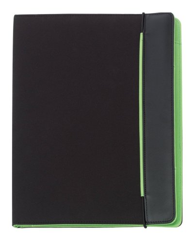 Cartella congresso con elastico colorato Verde