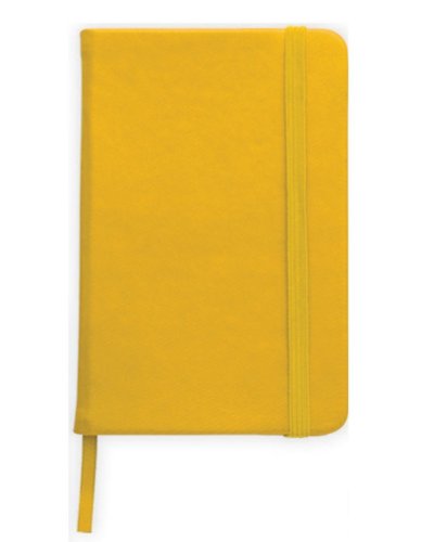 Block-notes con elastico Giallo