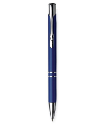 Penna a sfera in alluminio Blu