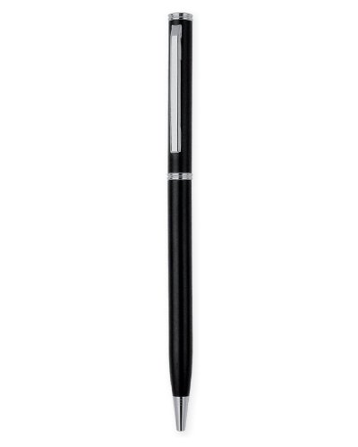 Penna a sfera in alluminio Nero