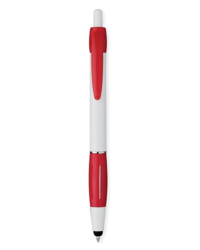 Penna a sfera touch con impugnatura ergonomica Rosso