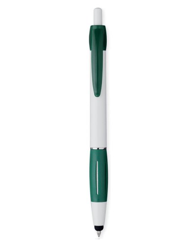 Penna a sfera touch con impugnatura ergonomica Verde