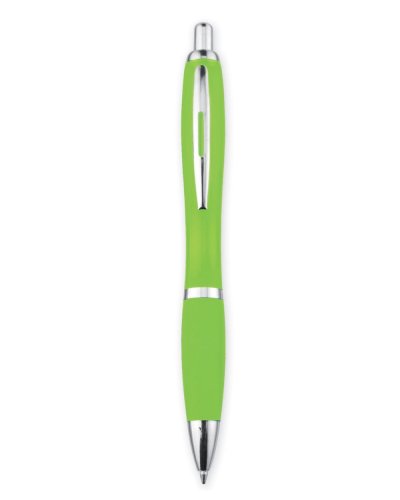 Penna in plastica semitrasparente Verde Mela
