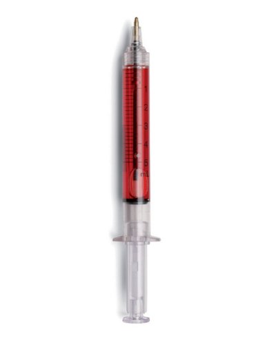 Penna a sfera siringa Rosso