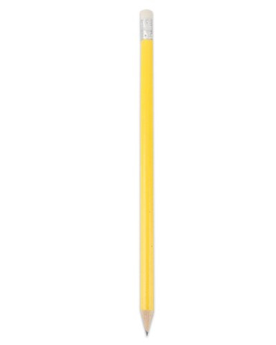 Matita con gommino Giallo