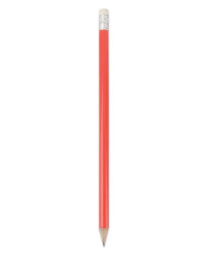 Matita con gommino Rosso