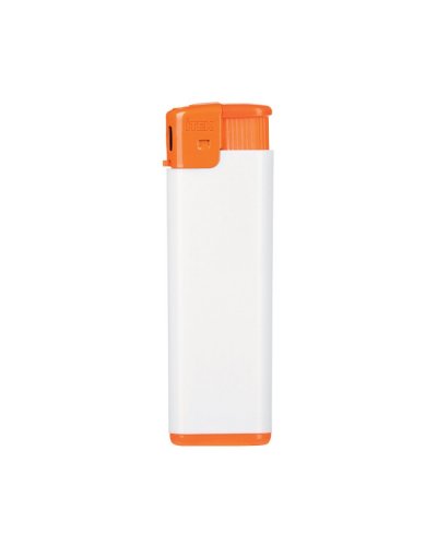 Accendino Piezoelettrico in plastica Arancio