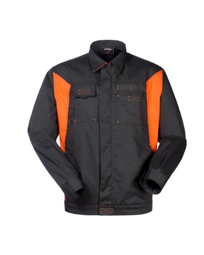 Giubbetto Silverstone Nero / Arancio