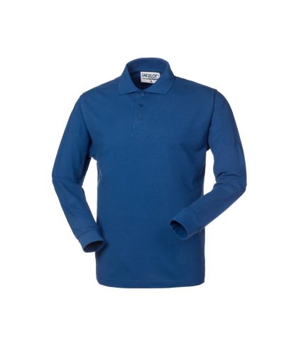 Polo Lancelot manica lunga Azzurro