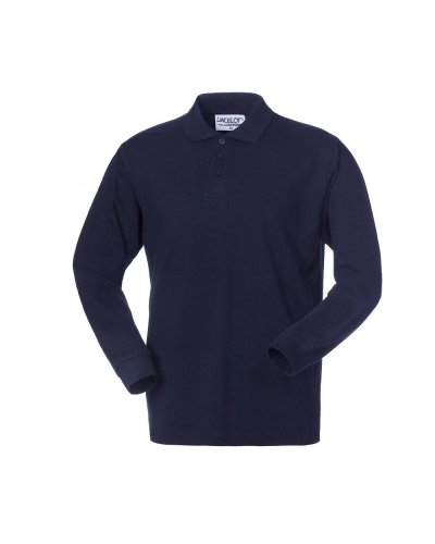 Polo Lancelot manica lunga Blu