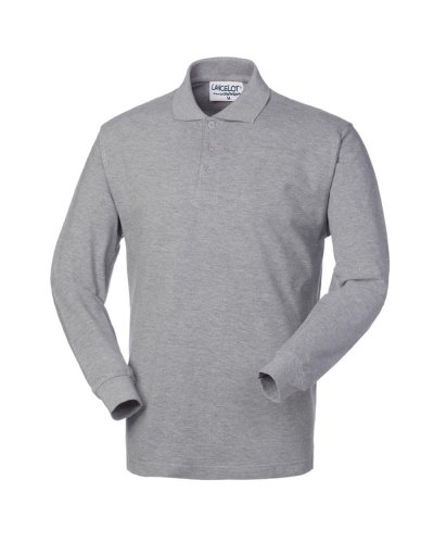 Polo Lancelot manica lunga Grigio