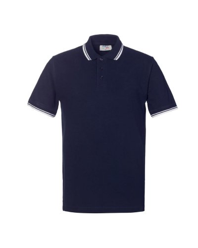 Polo Top Lancelot Blu / Bianco