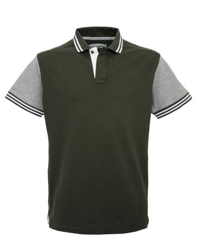 Polo Foxy Verde / Grigio