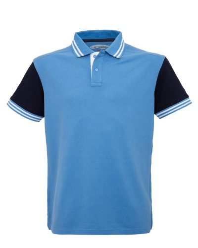 Polo Foxy Celeste / Blu
