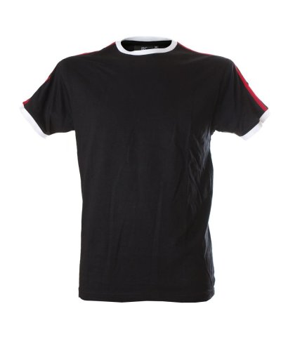 T-shirt manica corta girocollo firenze Black