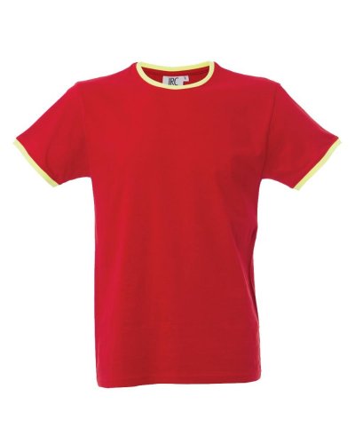 T-shirt manica girocollo Lipsia Red