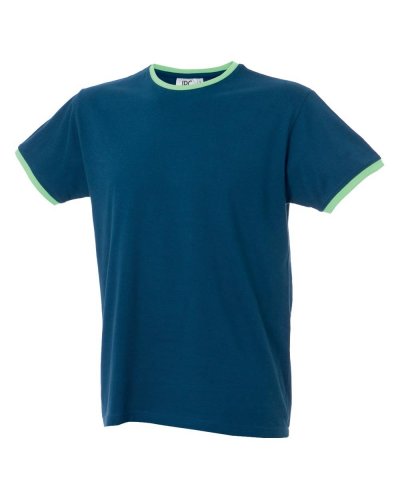 T-shirt manica girocollo Lipsia Avio