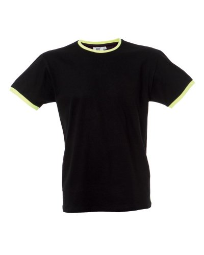 T-shirt manica girocollo Lipsia Black